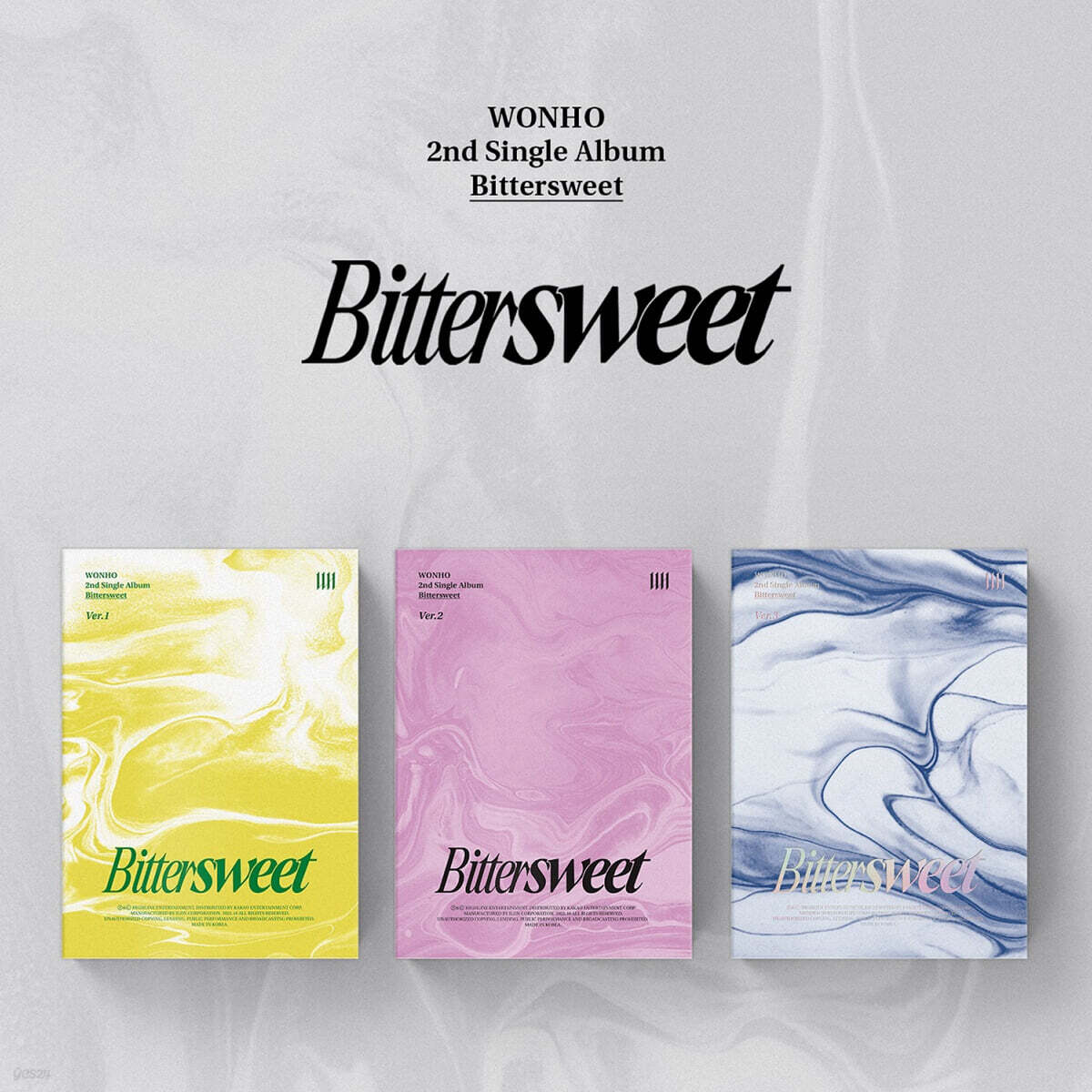 원호 (WONHO) - Bittersweet [버전 3종 중 1종 랜덤 발송]