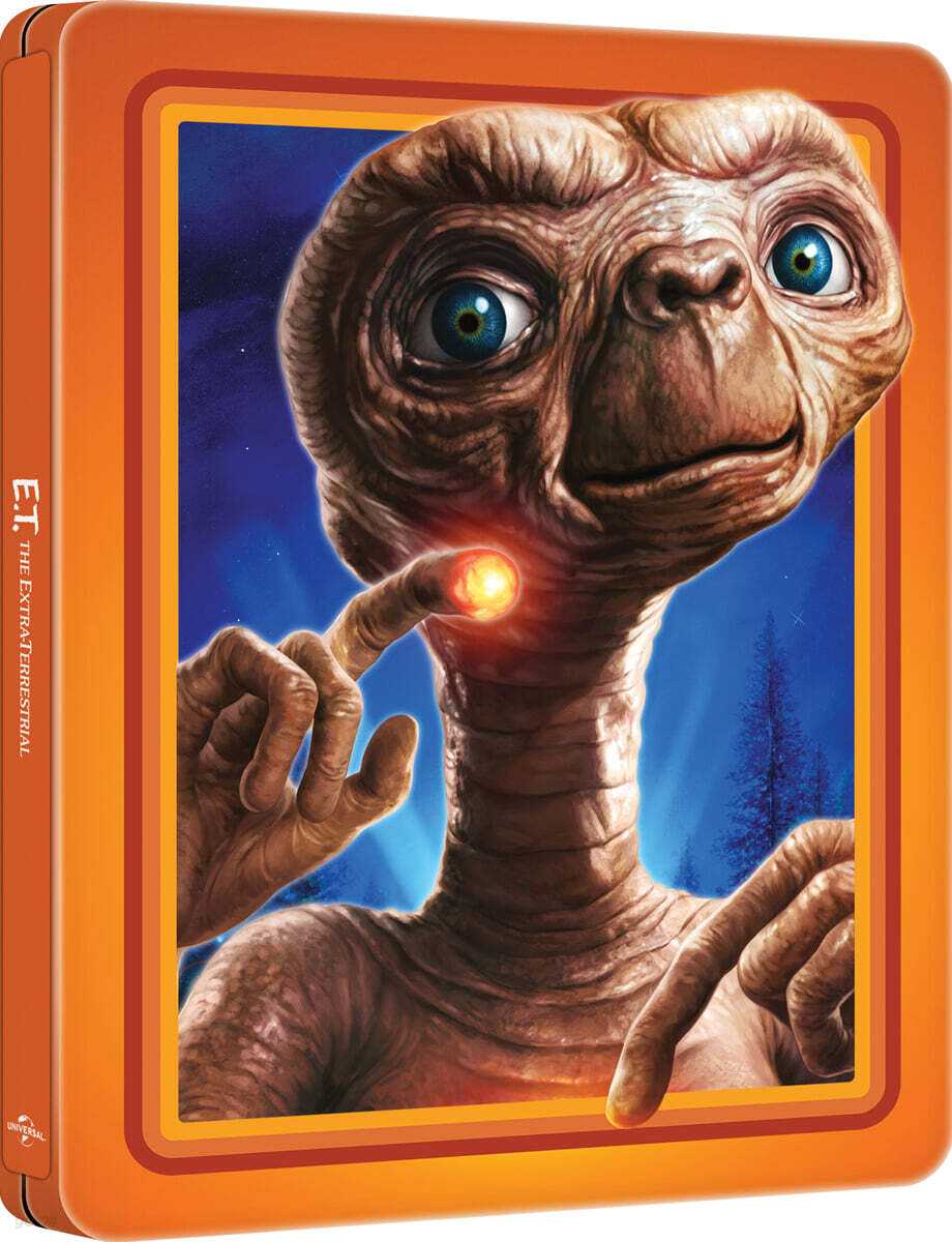 E.T.40주년 기념 (2Disc, 4K UHD+BD 스틸북 한정수량) : 블루레이
