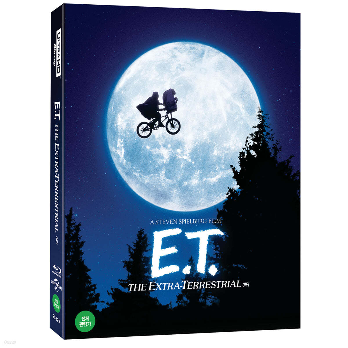 E.T.40주년 기념 (2Disc, 4K UHD + 2D 슬립케이스 한정판) : 블루레이 