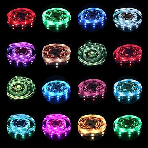 줄조명 LED 간접 붙이는 조명 침대 커튼박스 띠 간접등 RGB 아이클
