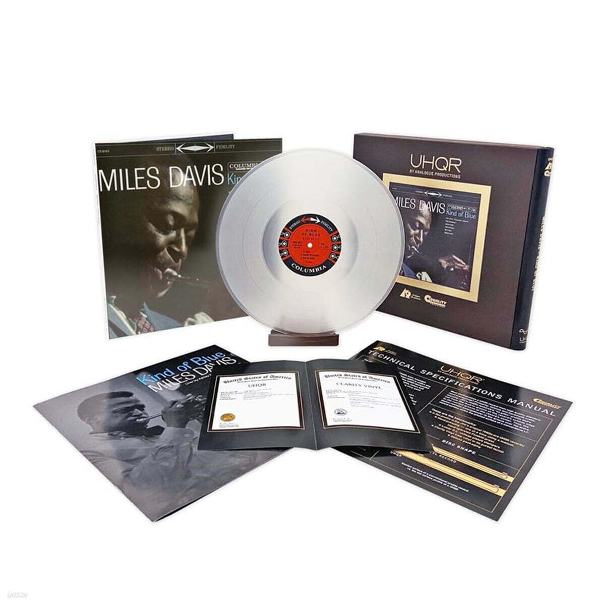 Miles Davis (마일즈 데이비스) - Kind of Blue [투명 컬러 2LP]