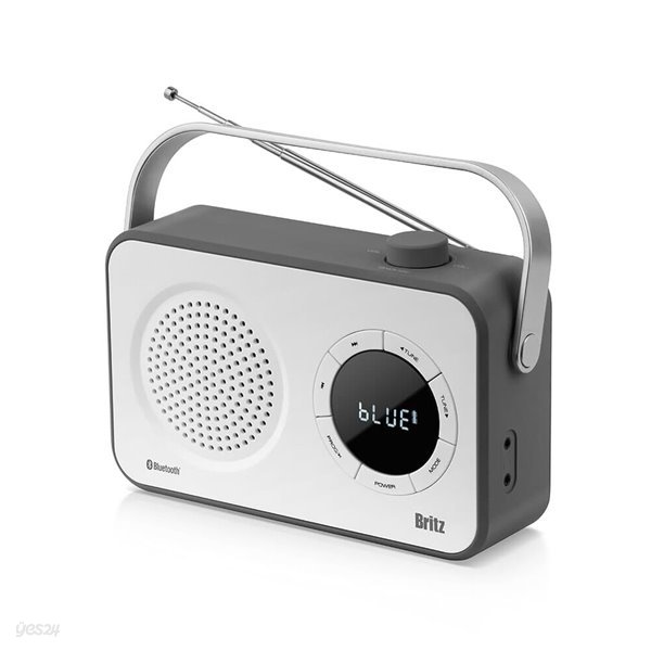 브리츠 BZ-R800BT 휴대용 라디오 블루투스 무선 스피커 알람 시계