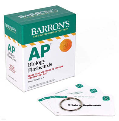 AP Biology Flashcards: Up-To-Date Review and Practice + Sorting Ring for Custom Study