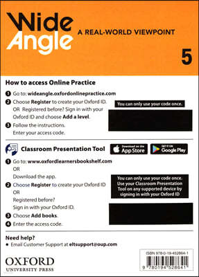 Wide Angle 5 : Teacher's Resource Center Access Card