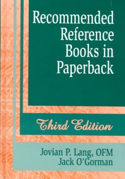 Recommended Reference Books in Paperback