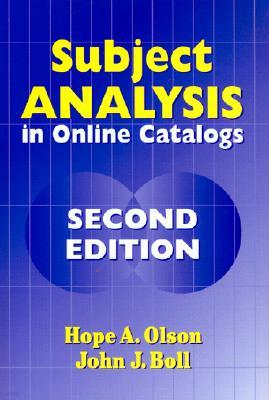 Subject Analysis in Online Catalogs