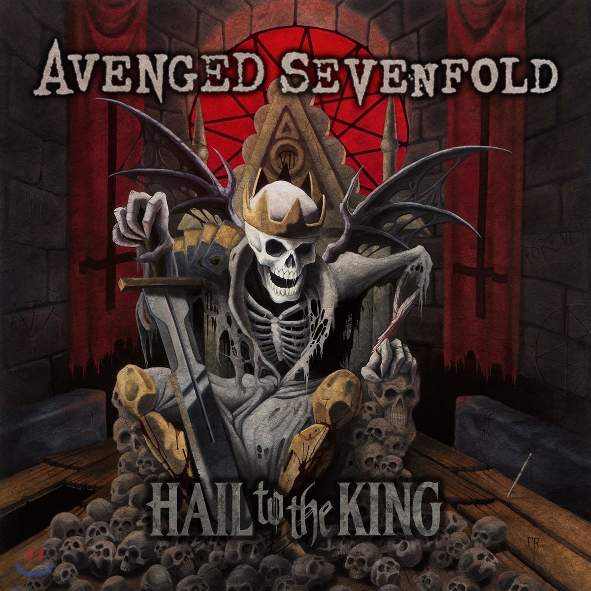 Avenged Sevenfold (어벤지드 세븐폴드) - Hail To The King [2 LP]