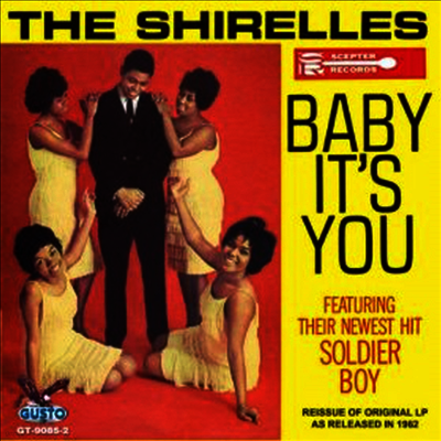 Shirelles — Baby Its You 앨범 커버
