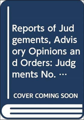 Reports of Judgements, Advisory Opinions and Orders