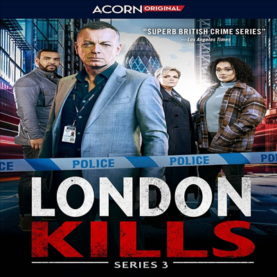 London Kills: Series 3 ( ų: ø 3) (2022)(ڵ1)(ѱ۹ڸ)(DVD)