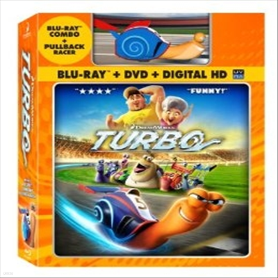 Turbo (ͺ) (With Toy Racer)(ѱ۹ڸ)(Blu-ray) (2013)