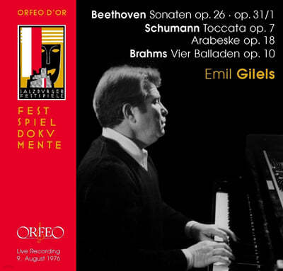 Emil GIlels 베토벤: 피아노 소나타 12, 16번 / 슈만: 토카타, 아라베스크 -  에밀 길렐스 (Beethoven: Piano Sonatas Op.26 'March Funebre', Op.31 No.1 / Schumann: Toccata Op.7, Arabeske Op.18) 