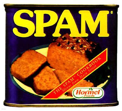 Spam: The Cookbook