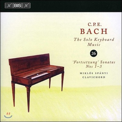 Miklos Spanyi 칼 필립 엠마누엘 바흐: 솔로 키보드 음악 26집 (C.P.E. Bach: The Solo Keyboard Music)