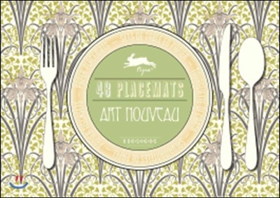 Art Nouveau: 48 Placemats: 6 Designs