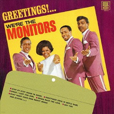 Monitors - Greetings! We're The Monitors (Ltd. Ed)(Remastered)(Ϻ)(CD)