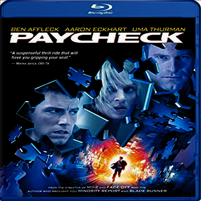 Paycheck (페이첵)(한글무자막)(Blu-ray)