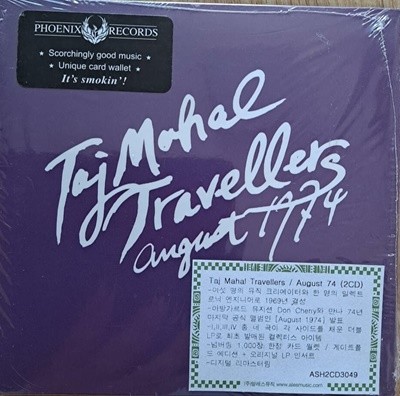 Taj Mahal Travellers --August 1974 [Remastered]--[2CD]