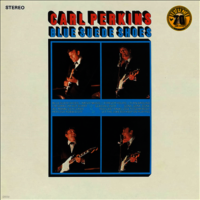 Carl Perkins — Blue Suede Shoes 앨범 커버