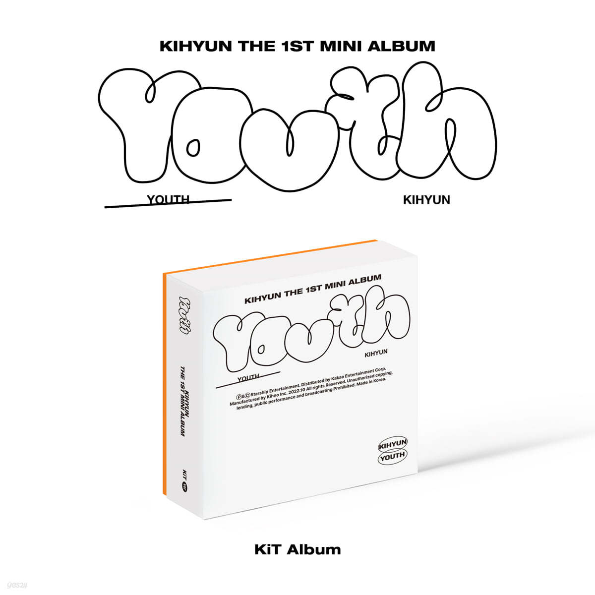 기현 - 미니앨범 1집 : YOUTH [KiT ver.]