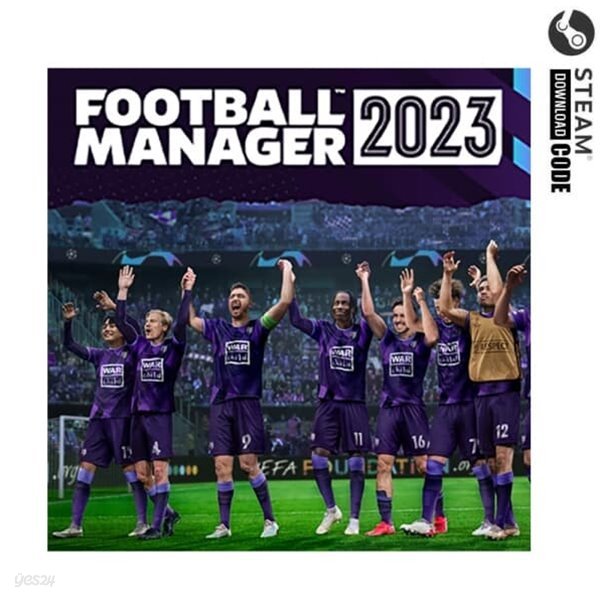 PC 풋볼매니저 2023 스팀코드 FM2023 한글판  / 문자전용 / 국내공식코드