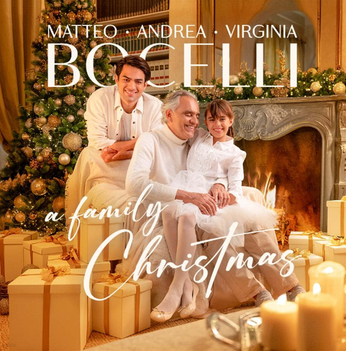 Andrea Bocelli 보첼리 가족의 크리스마스 음악 모음집 - 안드레아 보첼리 (A Family Christmas) [LP]