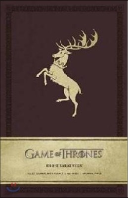 Game of Thrones Ruled Journal : HOUSE BARATHEON