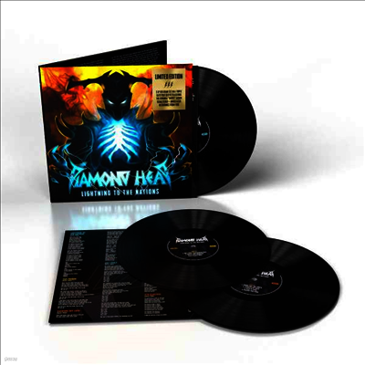 Diamond Head — Lightning To The Nations (The White Album) 앨범 커버