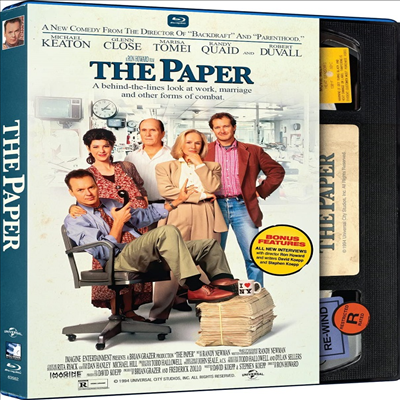 The Paper (Retro VHS Packaging) () (1994)(ѱ۹ڸ)(Blu-ray)