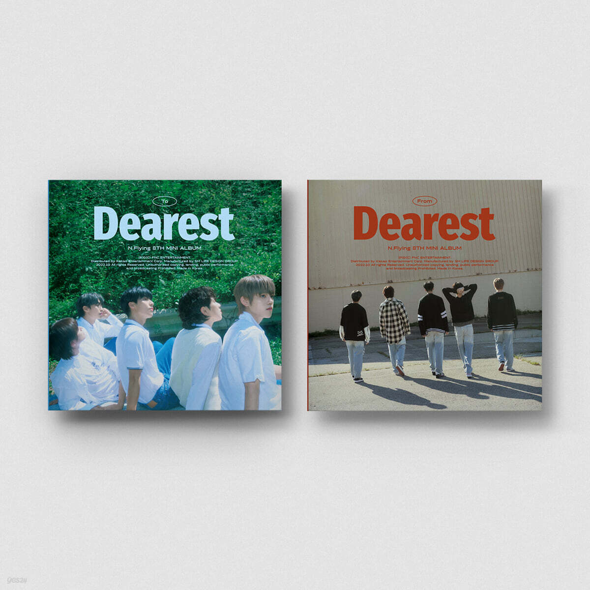 엔플라잉 (N.Flying) - 미니앨범 8집 : Dearest [버전 2종 중 1종 랜덤 발송]