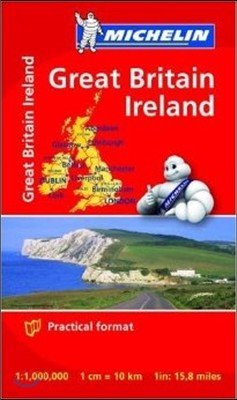 The Great Britain & Ireland - Michelin Mini Map 8713