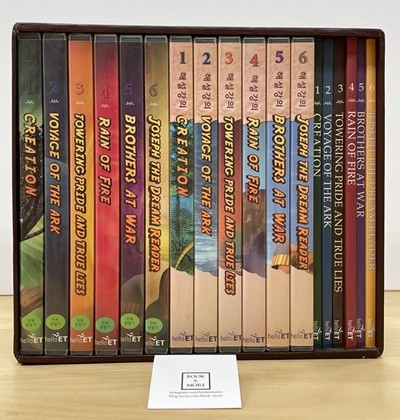 THE GREAT STORY BOX SET (애니메이션 영어 바이블)- 책6+DVD6+해설강의6 / The Kids Bible company LLC / 상태 : 최상
