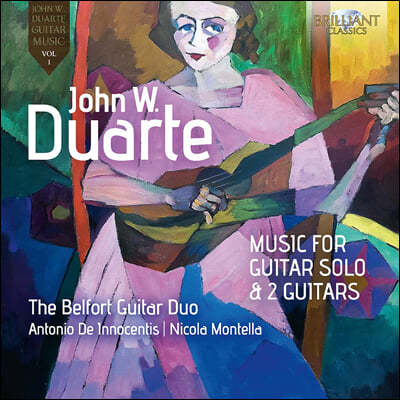 The Belfort Guitar Duo 두아르테: 기타 독주·듀오 모음집 (Duarte: Music For Guitar Solo & 2 Guitars)