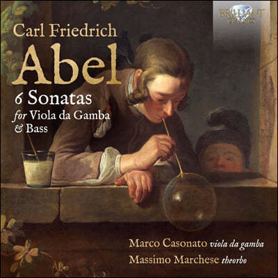 Marco Casonato / Massimo Marchese ƺ: ö   ҳŸ  (Abel: 6 Sonatas For Viola Da Gamba With Bass)