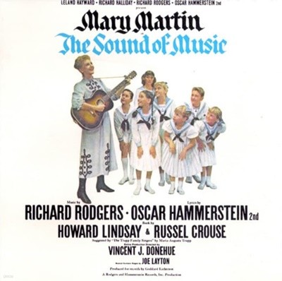 The Sound Of Music - 메리 마틴 (Mary Martin) : Original Broadway Cast (US발매)