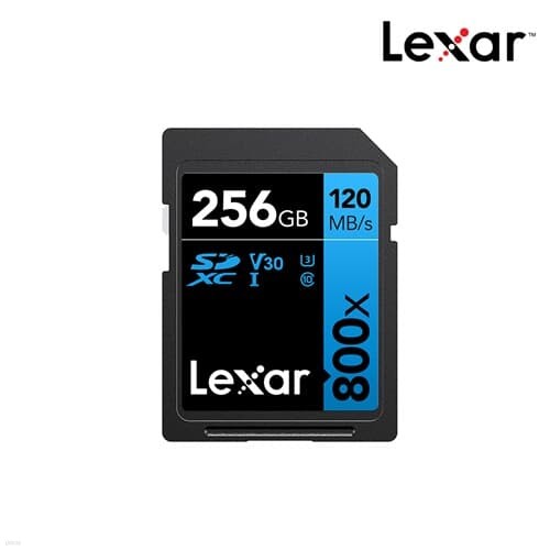 [렉사] 공식판매원 SD카드 800x UHS-Ⅰ급 256GB