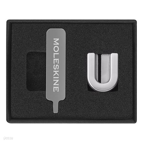 몰스킨 레터&심볼 - U. 실버