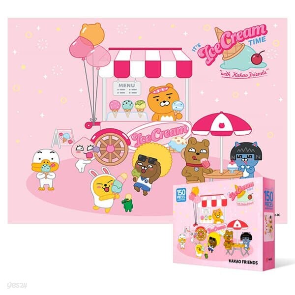 150피스 직소퍼즐 - 카카오 프렌즈 아이스크림 타임