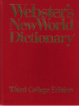 Webster`s NewWorld Dictionary (Third College)