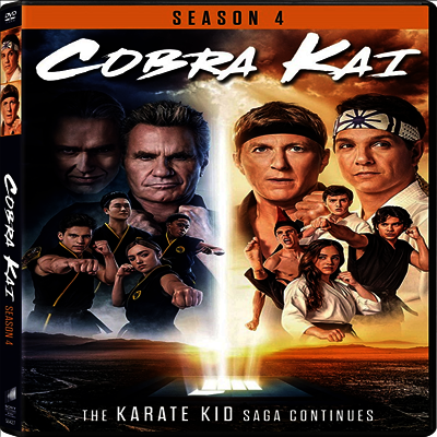 Cobra Kai: Season 4 (코브라 카이: 시즌 4) (2021)(지역코드1)(한글무자막)(DVD)