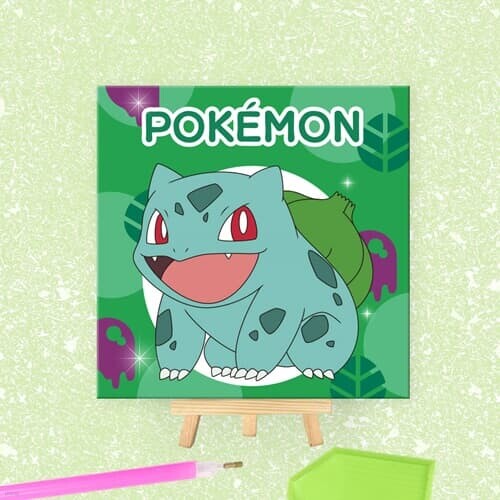 포켓몬스터 보석십자수 DIY 종이판형 이상해씨 20X20