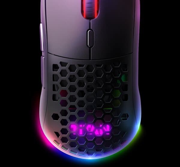 TITAN GX AIR 타공 무선 게이밍 LED 마우스-컬러랜덤