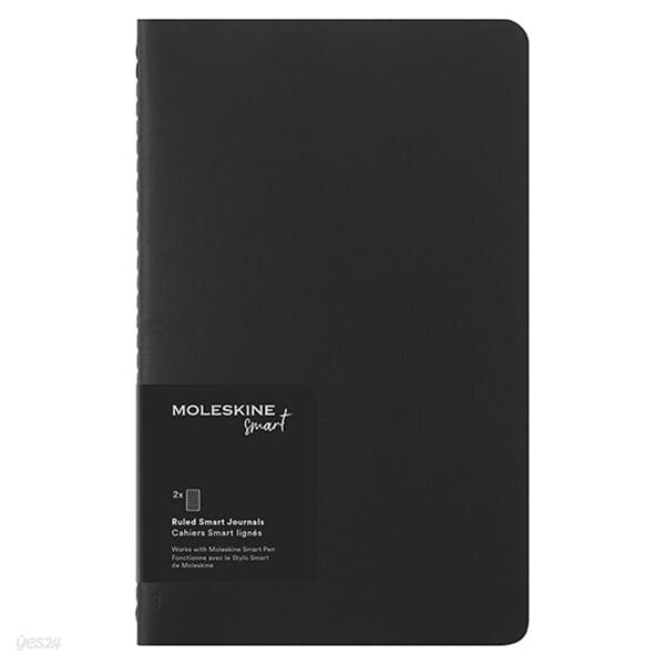 스마트 까이에 저널(N)-룰드/블랙 L 2본입