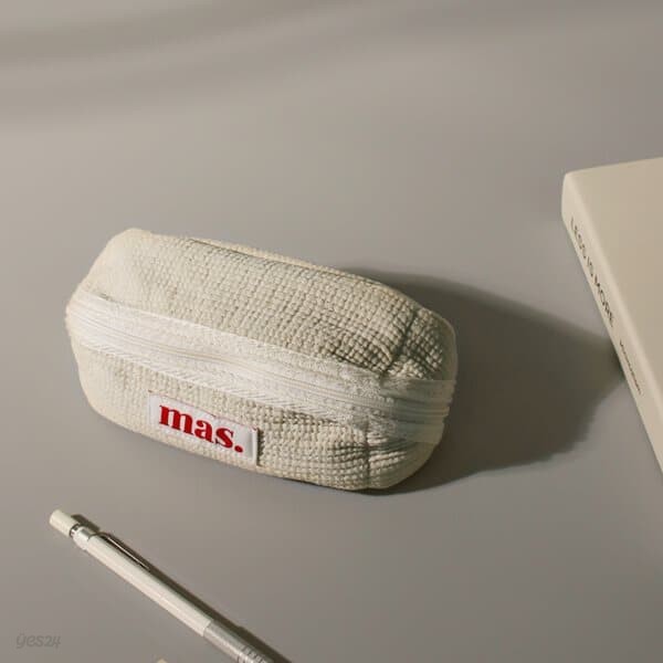 Hapoom pencil cosmetic pouch _ Beige