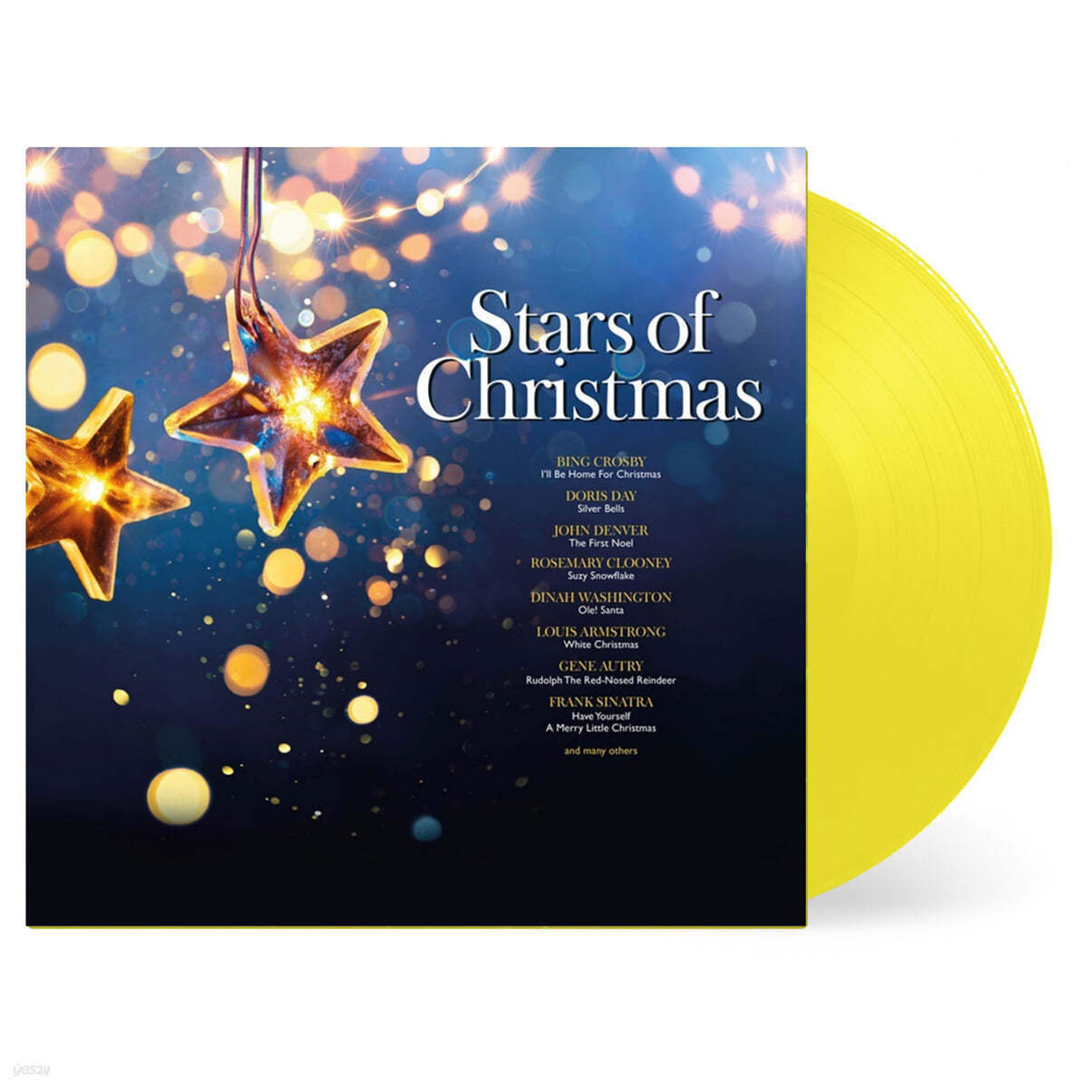 스타들이 부르는 크리스마스 음악 모음집 (Stars of Christmas) [투명 옐로우 컬러 LP]