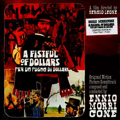 Ennio Morricone — A Fistful Of Dollars (황야의 무법자) (Soundtrack)(Gatefold) 앨범 커버