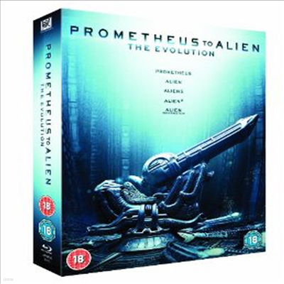 Prometheus to Alien: Evolution (θ׿콺  ϸ) (ѱ۹ڸ)(8Blu-ray) (2012)