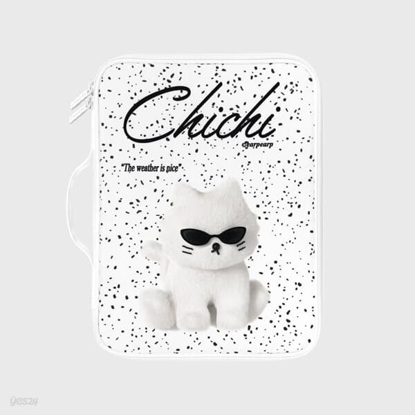 THE SUNGLASSES CHICHI-WHITE(11인치 북파우치)