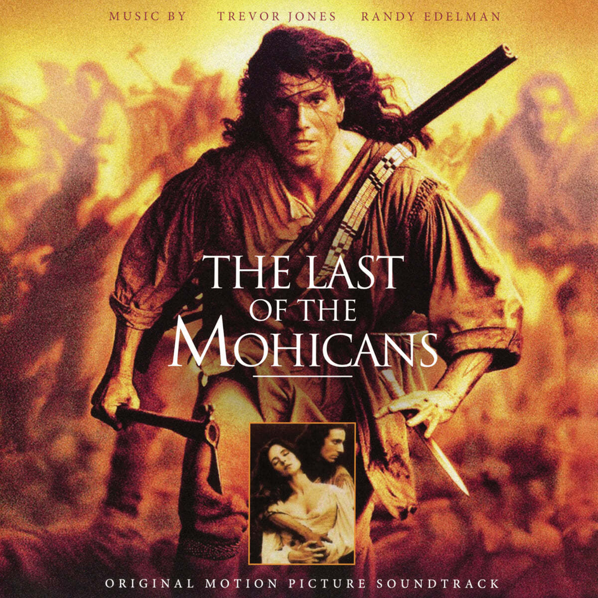 라스트 모히칸 영화음악 (The Last of the Mohicans OST) [스모크 &amp; 파이어 컬러 LP]