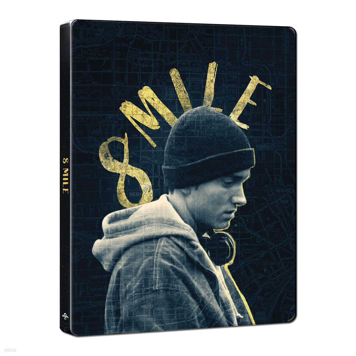 8마일 20주년 기념 (2Disc, 4K UHD+BD 스틸북 한정수량) : 블루레이